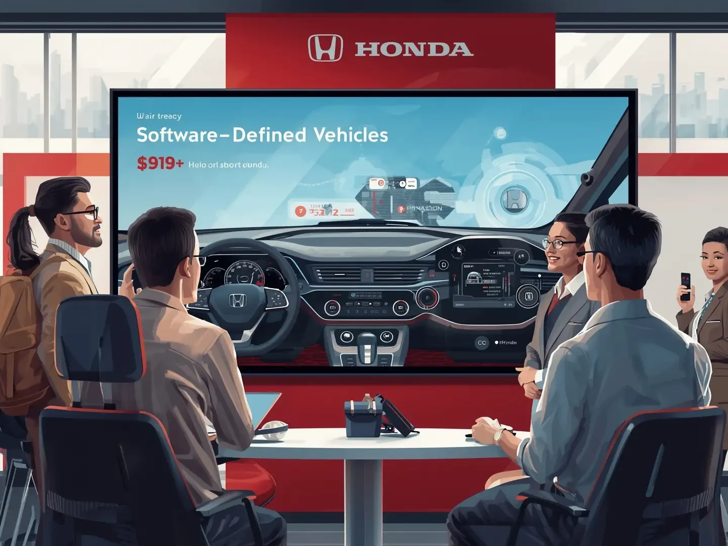 Software-defined vehicles financing by Honda auto financing business in India