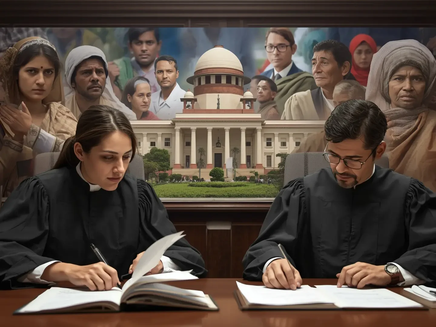 Private hospitals on government land providing free medical care to BPL patients as per Supreme Court guidelines.