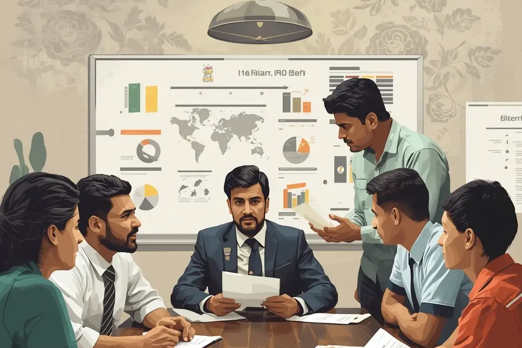 Indian football players and club officials discussing AIFF constitution reforms, highlighting governance, player representation, and grassroots development.