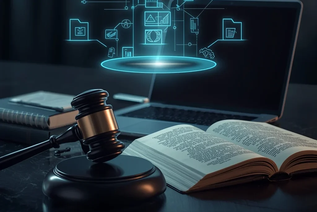 Legal framework for digital inheritance in India showing online assets and estate planning