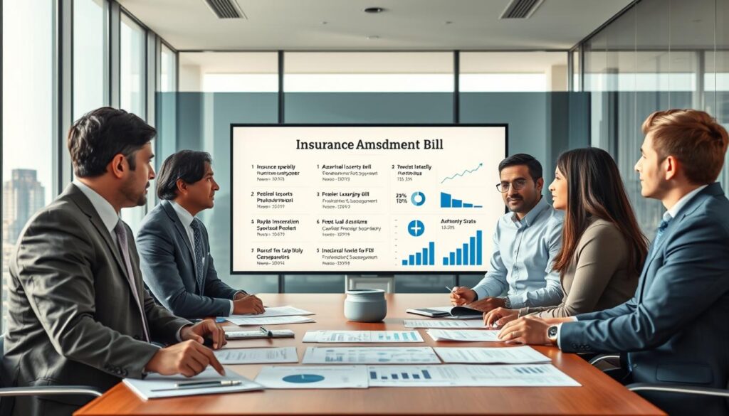 what is insurance amendment bill and 100% FDI rule in India
