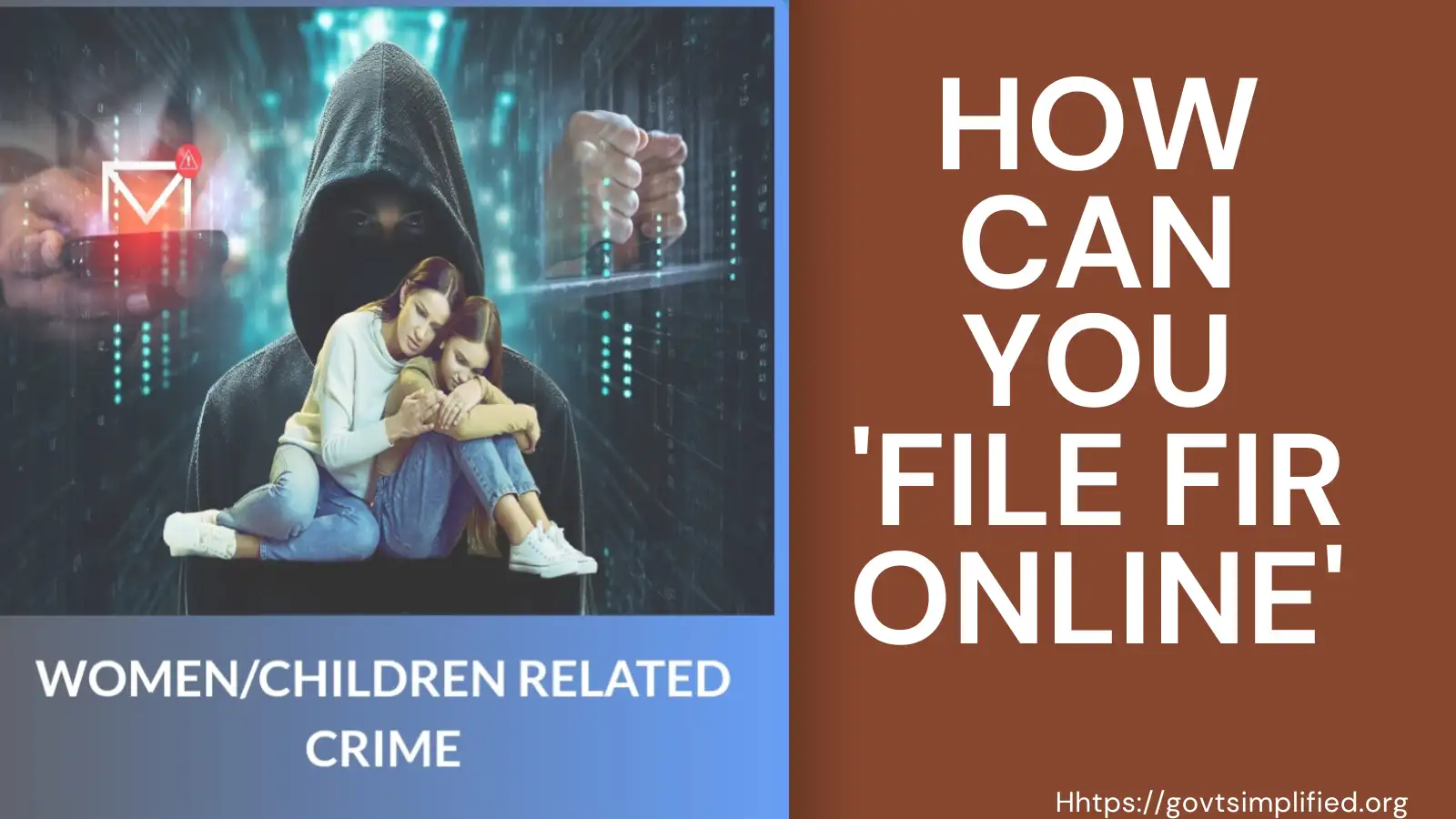 Citizen learning How to File FIR in India by online or offline methods 