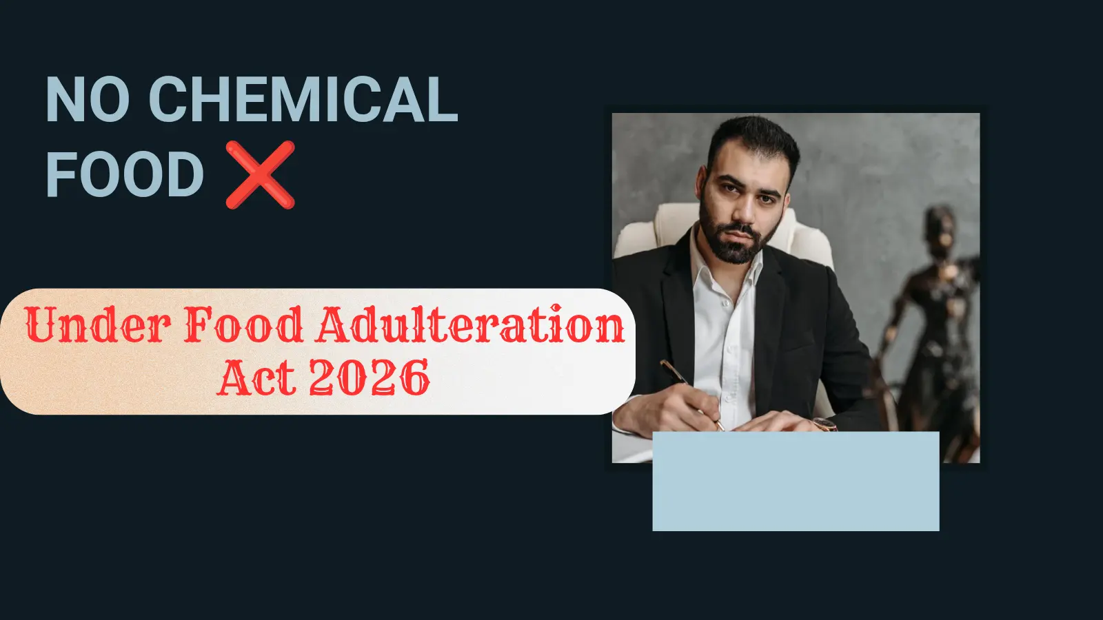 Telangana food adulteration law showing chemical mixing and legal action