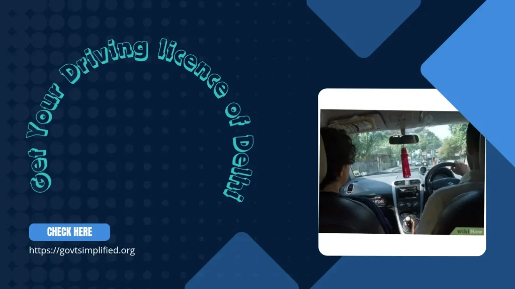 Driving Licence Online Apply Delhi – person filling DL application form on laptop at home