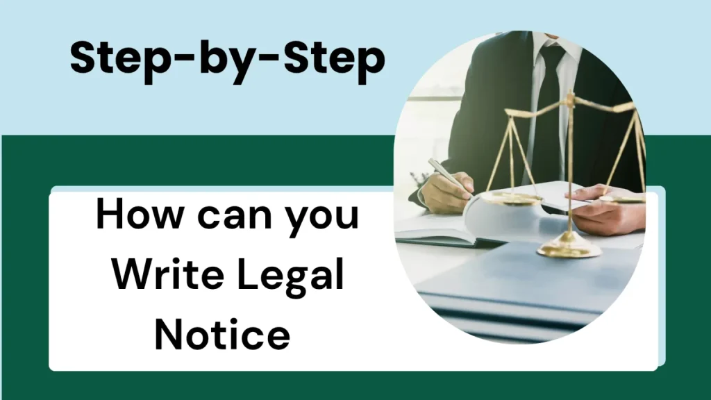 Legal Notice Format and Process image of delivering legal notice in office